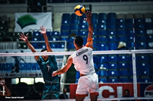 والیبال لیگ آسیای مرکزی| پیروزی تیم ملی جوانان در دیدار افتتاحیه مقابل ترکمنستان